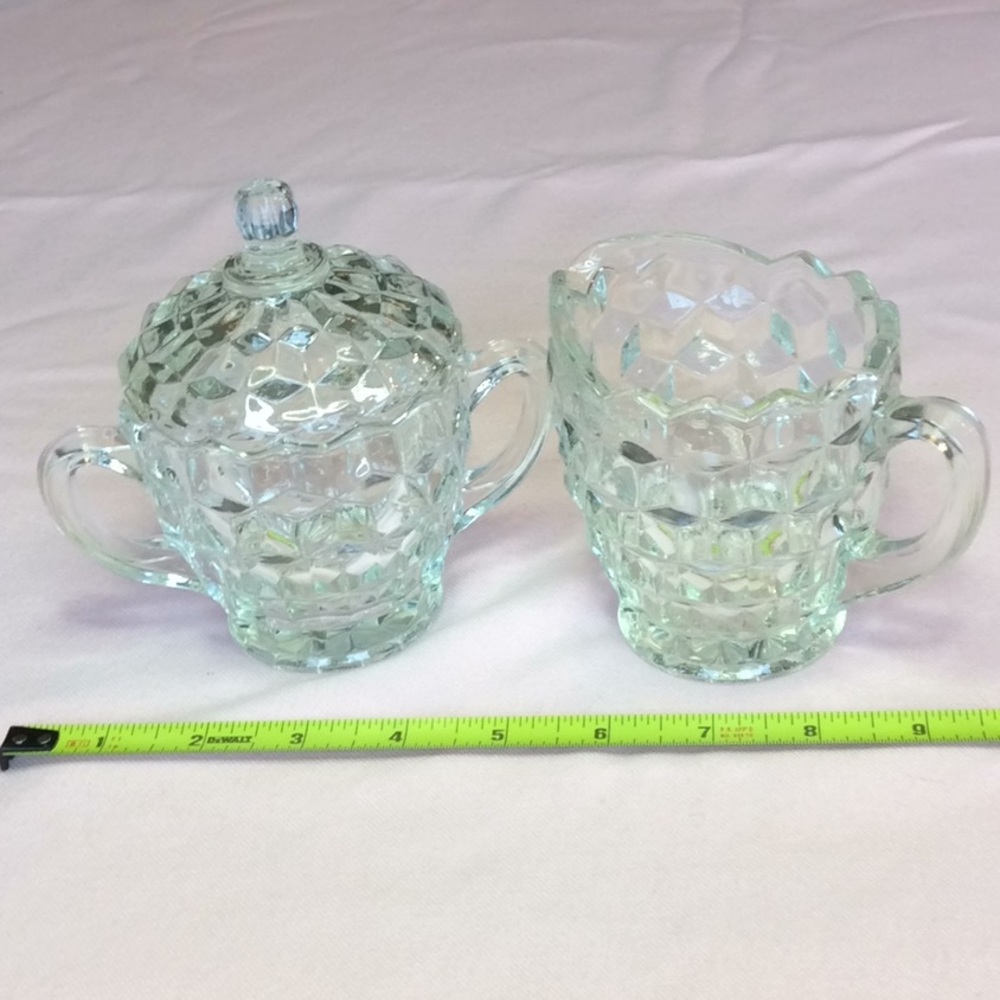 FINAL SALE PRICE Beautiful Sugar/Creamer and Cruet Set - Picture 2 of 8